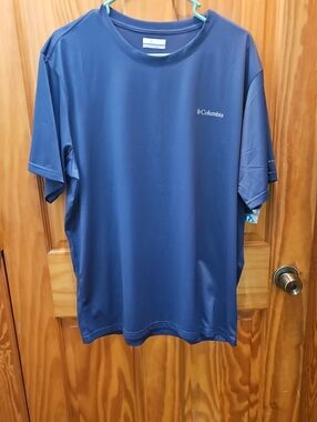 Columbia Men's Short Sleeve Performance Tee - Blue Gray